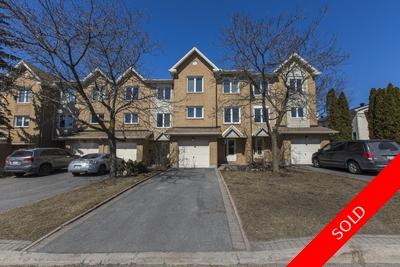 Ottawa Condo Row Unit for sale:  3 bedroom  (Listed 2018-03-28)