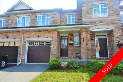Barrhaven Row Unit for sale:  3 bedroom  (Listed 2017-08-03)