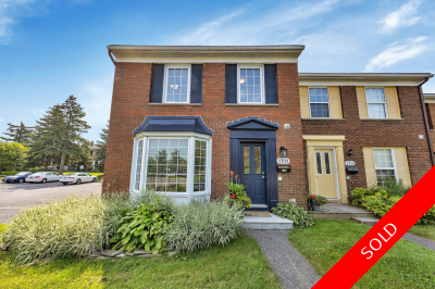 Leslie Park End Unit Row: 3 bedroom