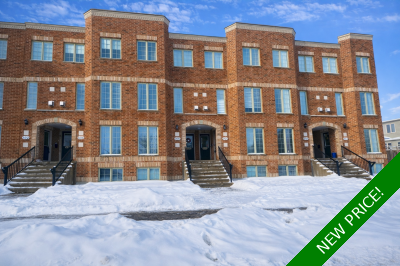 Barrhaven Stacked Condo for sale: 2 bedroom Stainless Steel Appliances, Glass Shower, Hardwood Floors (Listed 2025-10-15)