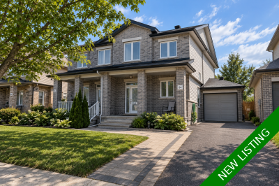 Barrhaven Semi Detached for sale: 3 + 1 (Listed 2026-09-28)